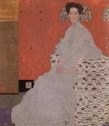 Gustav Klimt fritza von riedler oil on canvas
